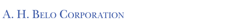 A. H. Belo Corporation Web Site