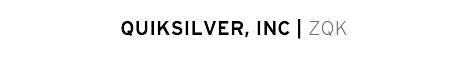 Quiksilver, Inc. Web Site