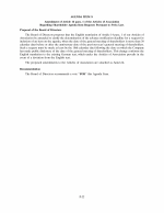 Agenda Item 9. Amendment of Article 14 para. 1 of the Articles of Association Regarding Shareholder Agenda Item Requests Pursuant to Swiss Law