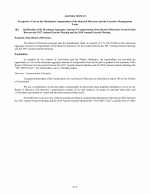 Agenda Item 10. Prospective Votes on the Maximum Compensation of the Board of Directors and the Executive Management Team