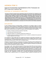 Agenda Item 12. Approval of Amendment and Restatement of the Transocean Ltd. 2015 Long-Term Incentive Plan