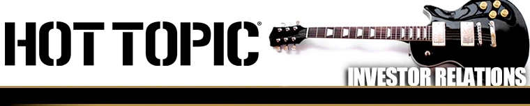 Hot Topic Investor Relations