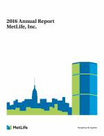 Click here to view MetLife, Inc. Chairman's Letter and 2016 Annual Report