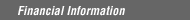 Financial Information