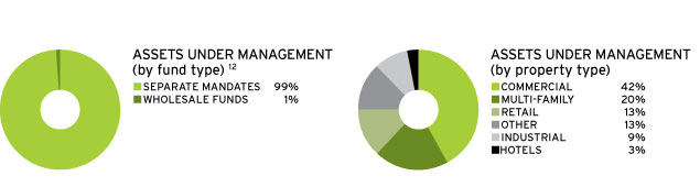 Investment Management Pie Charts