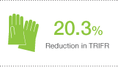 20.3% Reduction in TRIFR