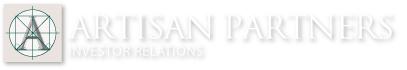 Artisan Partners Investor Relations 
