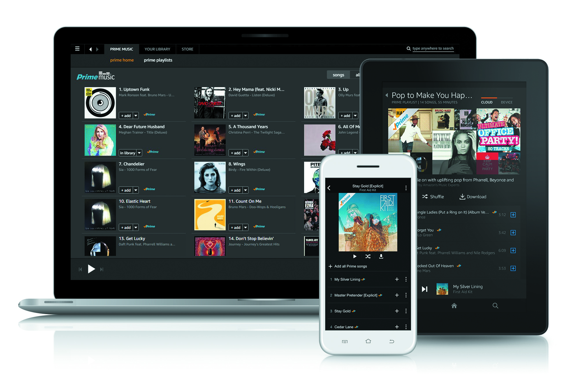 Music Prime Members Get 'All-Access Playlists