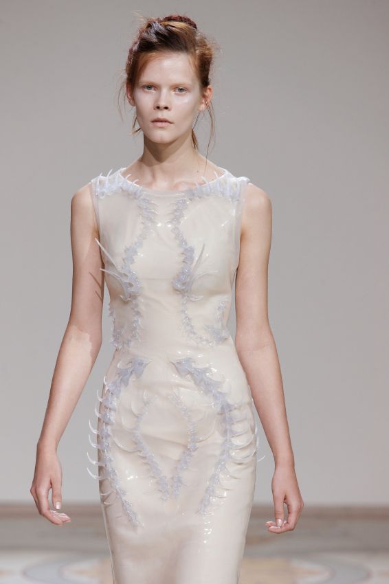 3D Printing and craftsmanship combined. © Iris van Herpen X Michel Zoeter