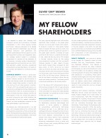 Letter to My Fellow Shareholders