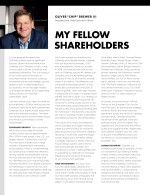 Letter to My Fellow Shareholders
