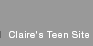 Claire's teen site