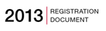 Registration Document 2013