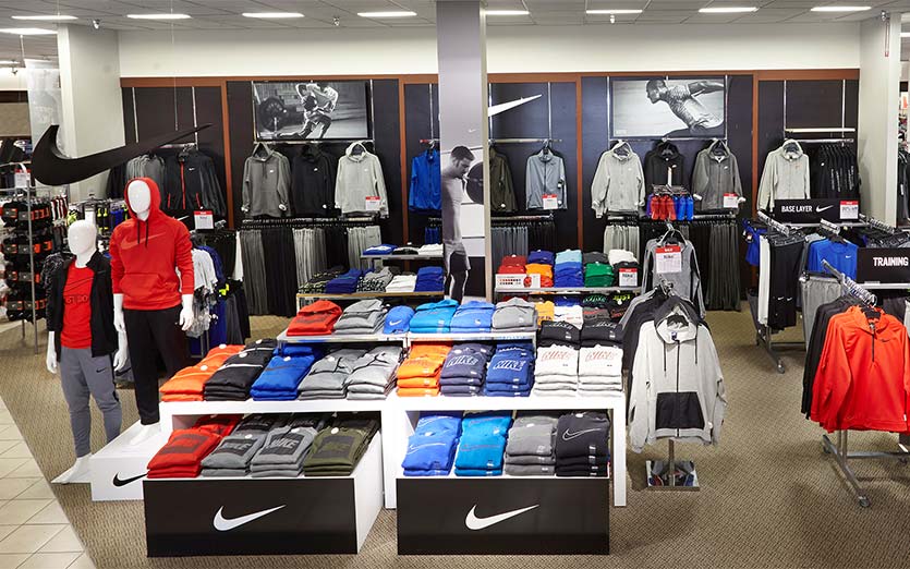 jcpenney nike clothing