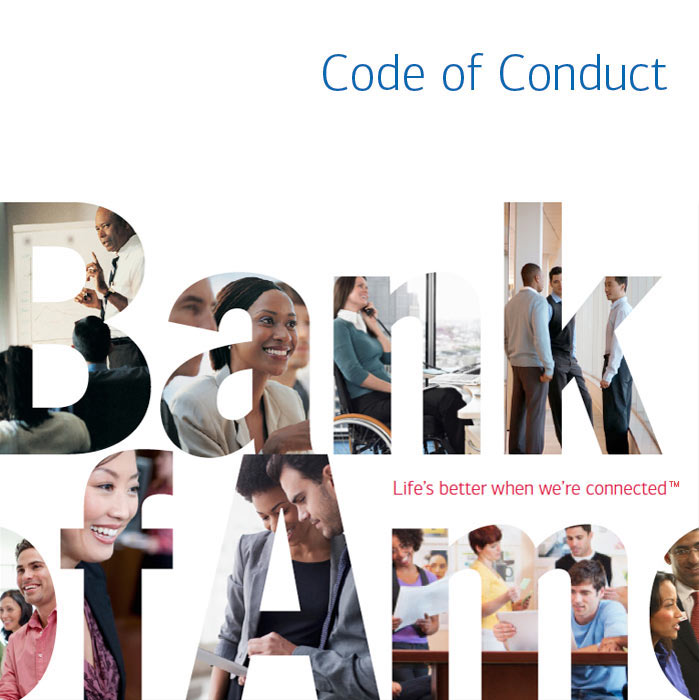 Bank of America | Investor Relations | 2015 Code of Conduct Disclosure