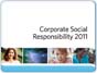 Corporate Social Responsibility