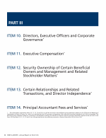 10. Directors, Executive Officers and Corporate Governance