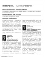 Proposal One: Election of Directors