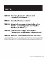 10. Directors, Executive Officers and Corporate Governance