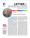 Letter to shareholders