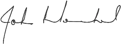 John Morschel's Signature