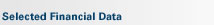 Selected Financial Data