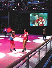 In-Line skating on Voyager of the Seas