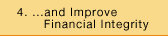 To Improve Financial Integrity page