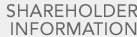 SHAREHOLDER INFORMATION