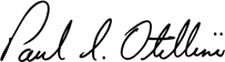 CEO signature