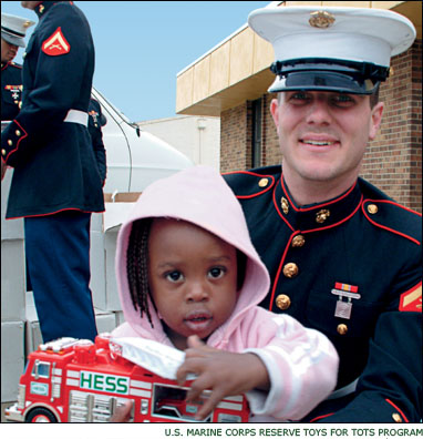 U.S. Marine Corps Reserve Toys for Tots Program