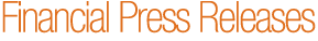Financial Press Releases