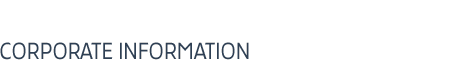 CORPORATE INFORMATION