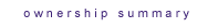 Ownership Summary