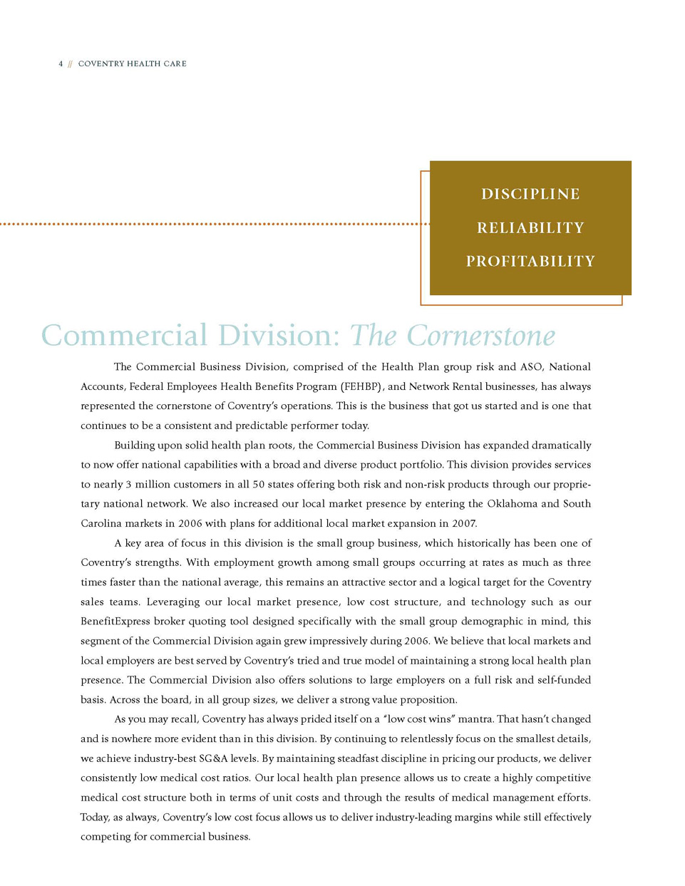 CEO Letter