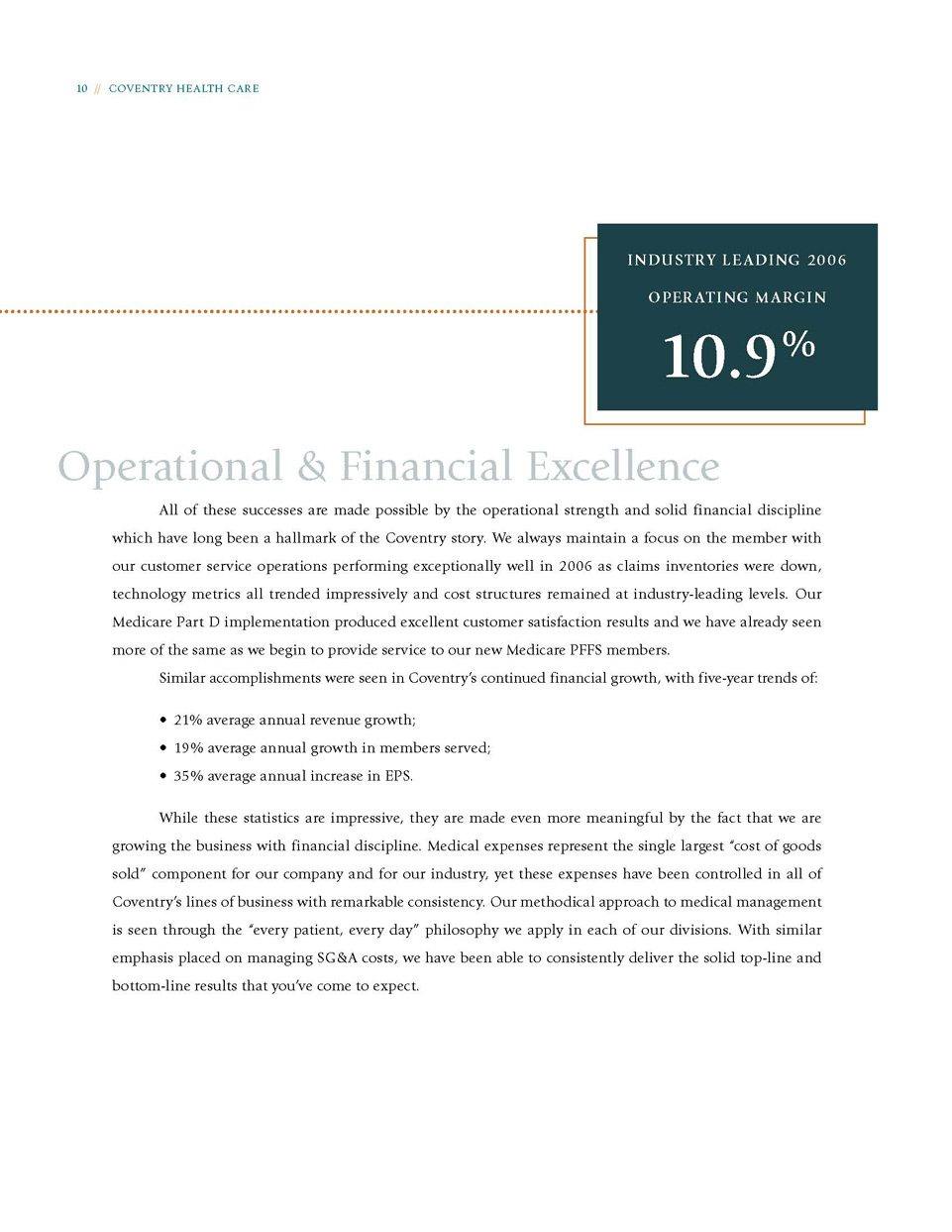CEO Letter