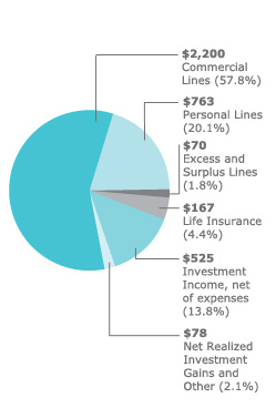 Consolidated Revenue Pie Chart