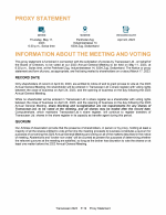 Information About the Meeting and Voting