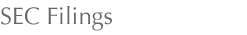 SEC Filings