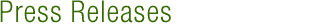 Press Releases