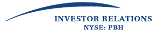 Investor Relations, NYSE: PBH