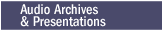 Webcasts Presentations