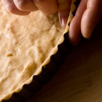 A pie crust