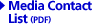 Media Contact List (PDF)