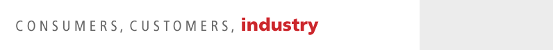 Consumers, Customers, Industry