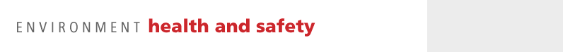 Environment, Health and Safety