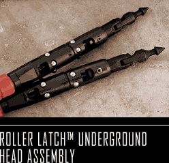 Roller Latch&trade; Underground Head Assembly