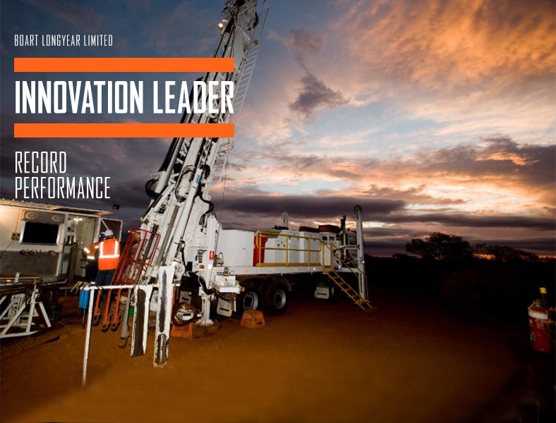 Boart Longyear Limited. Innovation Leader. Record performance