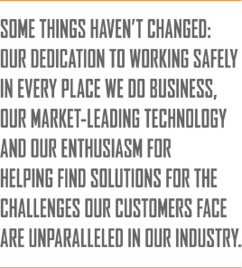 While Boart Longyear deliveredvery good financial performance, it also delivered on several other initiatives that has made it a much stronger and better positioned business.