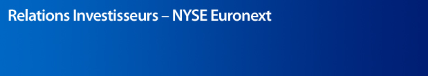 Relations Investisseurs - NYSE Euronext